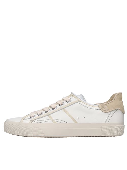 Sneakers in pelle e tessuto HIDNANDER | MESA HF2WS550 520BIANCO-BEIGE